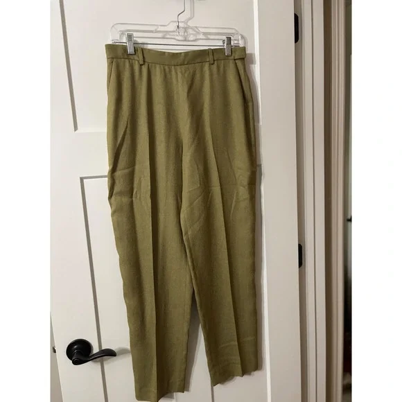 MM La Fleur The Dietrich Green Linen Blend‎ Blazer Pants Suit Set Mix M-8 - Picture 8 of 12